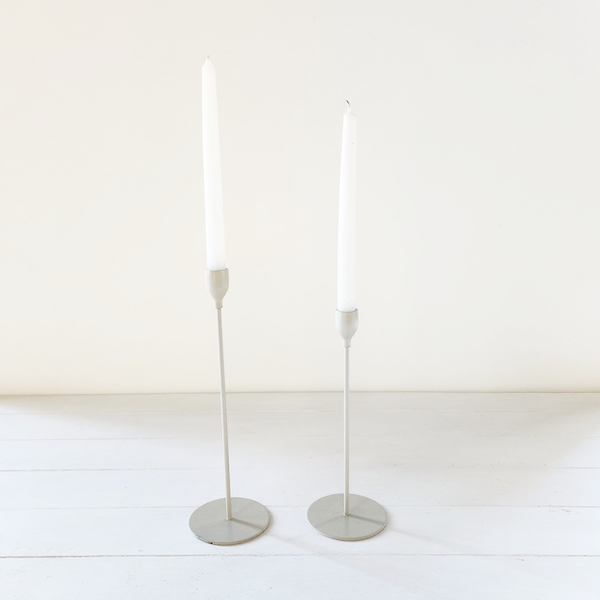 Modernist Beige Candle Stick - <p style='text-align: center;'><b></b><br>
28 cm - R 24 <br>
33 cm - R 28 </p>